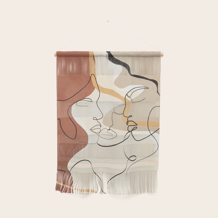 Developed Faces 01 Wall Hanging Gallery Image 1
