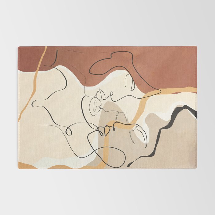 Developed Faces 01 Rug Gallery Image 2