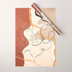 Developed Faces 01 Wrapping Paper Gallery Image 1
