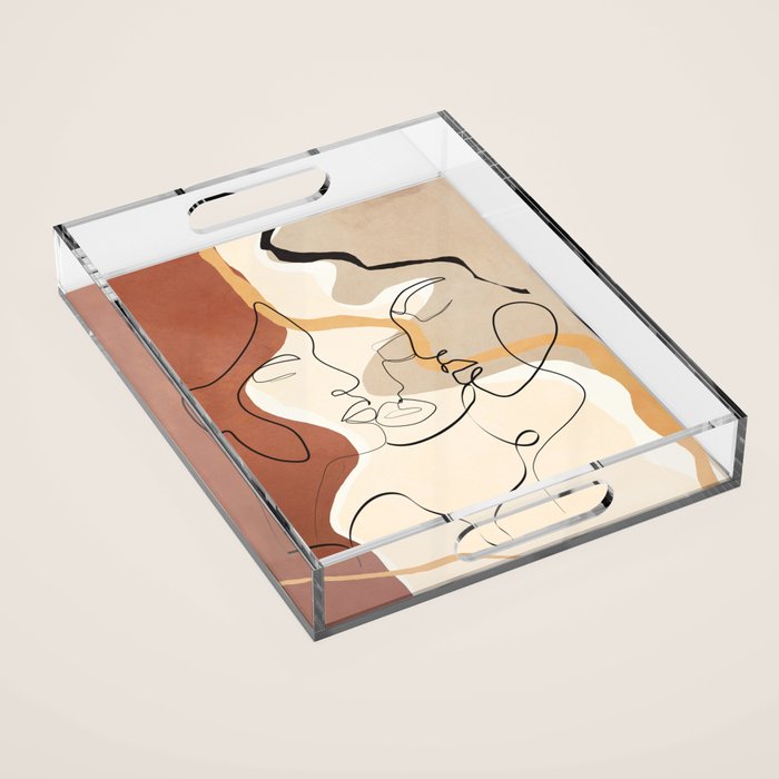 Developed Faces 01 Acrylic Tray Gallery Image 1