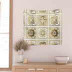 Talavera Mexican Tile - Gold Palette Wall Tapestry Gallery Image 2