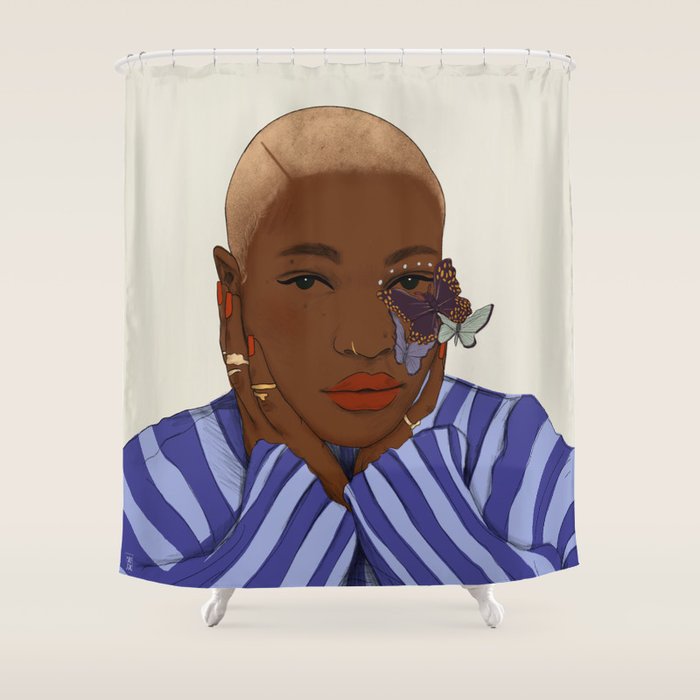 Oh my soul, donât be afraid  Shower Curtain Gallery Image 1