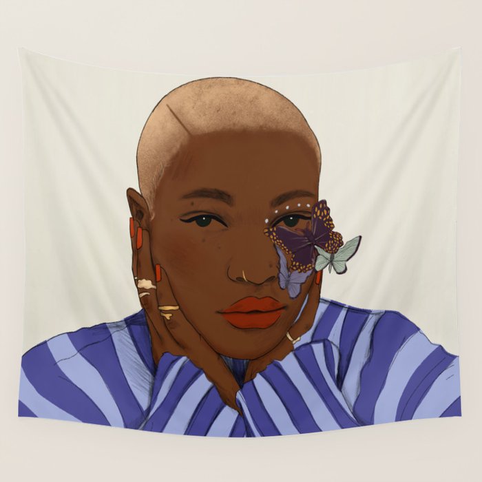 Oh my soul, donât be afraid  Wall Tapestry Gallery Image 1