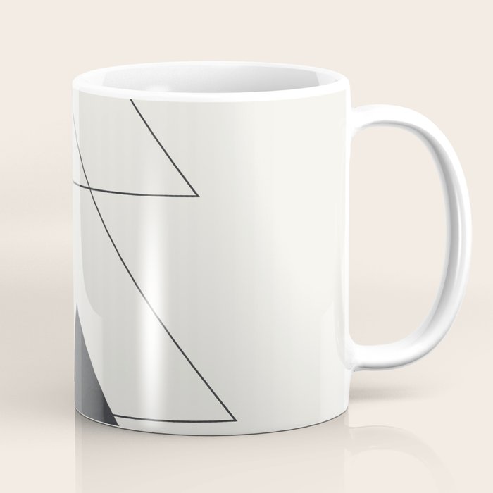 Minimal Geometric Art 02 Coffee Mug Gallery Image 1
