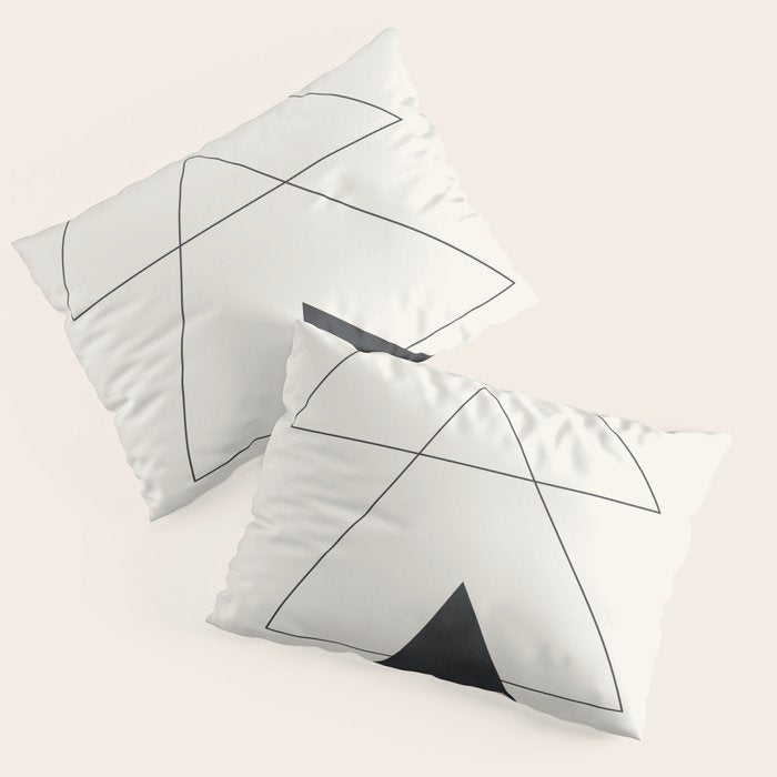 Minimal Geometric Art 02 Pillow Sham Gallery Image 3