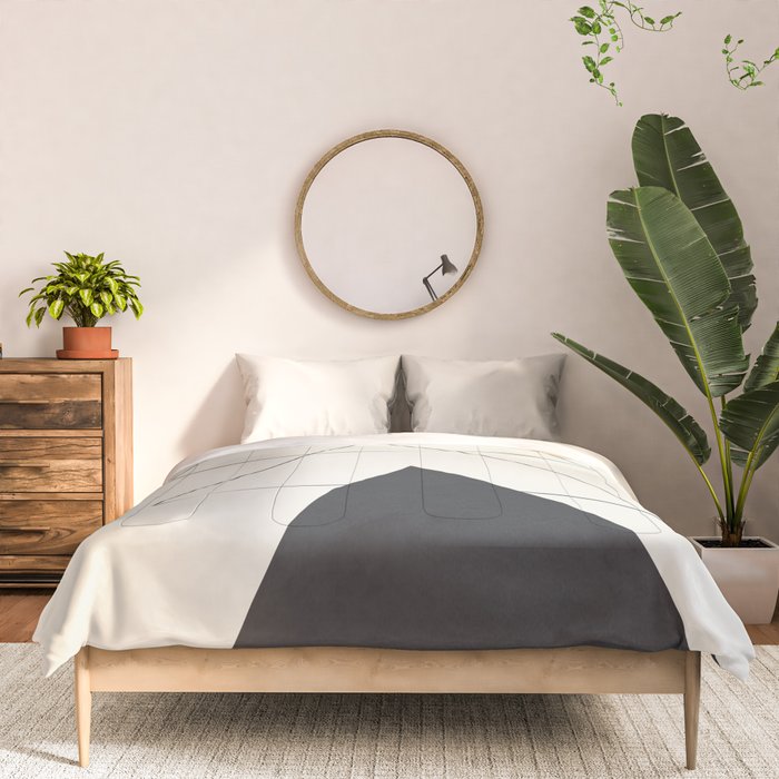 Minimal Geometric Art 02 Comforter Gallery Image 3