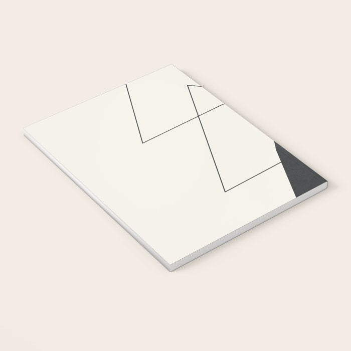 Minimal Geometric Art 02 Notebook Gallery Image 3