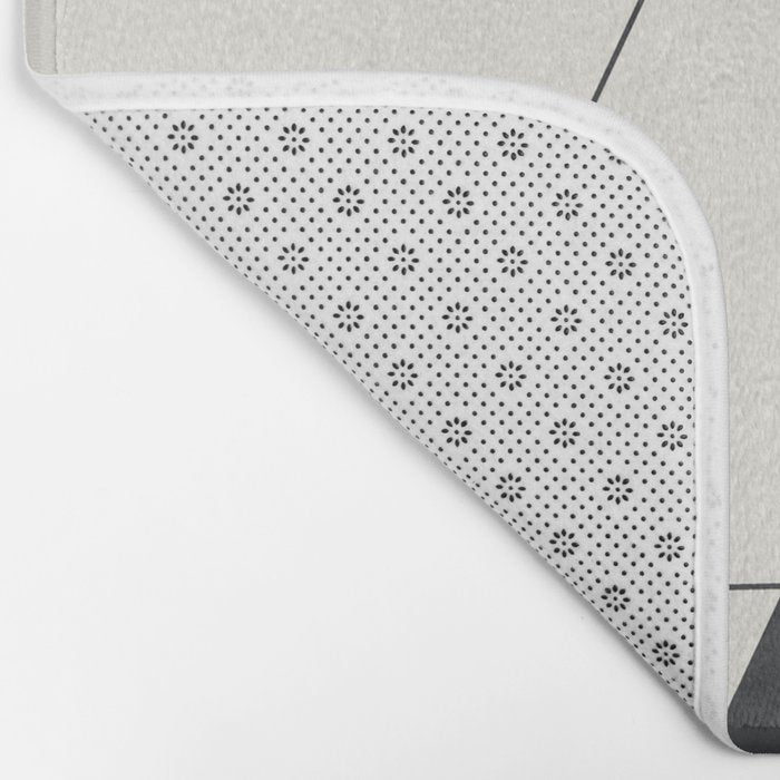 Minimal Geometric Art 02 Bath Mat Gallery Image 2