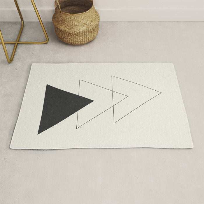 Minimal Geometric Art 02 Rug Gallery Image 1