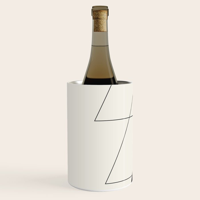 Minimal Geometric Art 02 Wine Chiller Gallery Image 2