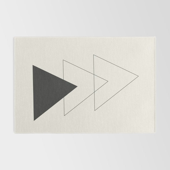 Minimal Geometric Art 02 Rug Gallery Image 2