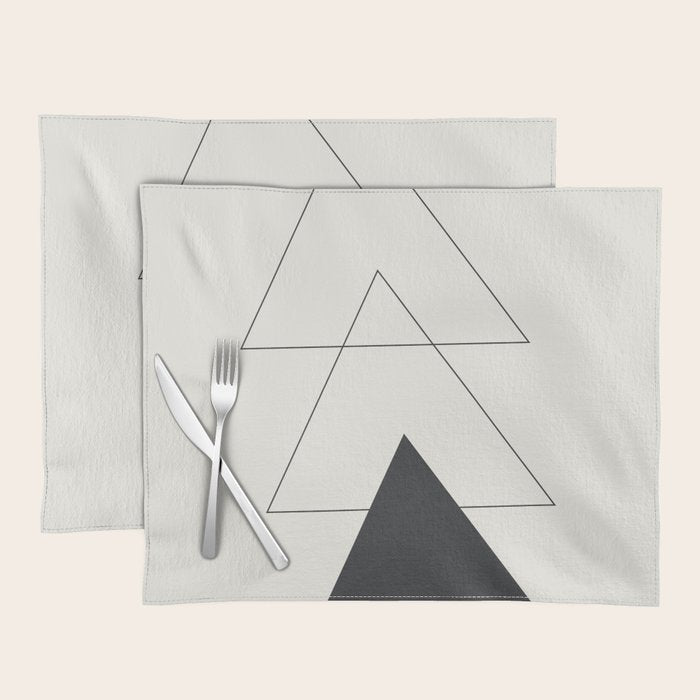 Minimal Geometric Art 02 Placemat Gallery Image 1