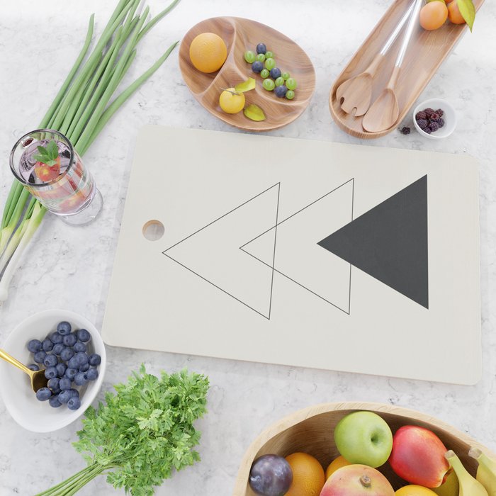 Minimal Geometric Art 02 Cutting Board Gallery Image 2