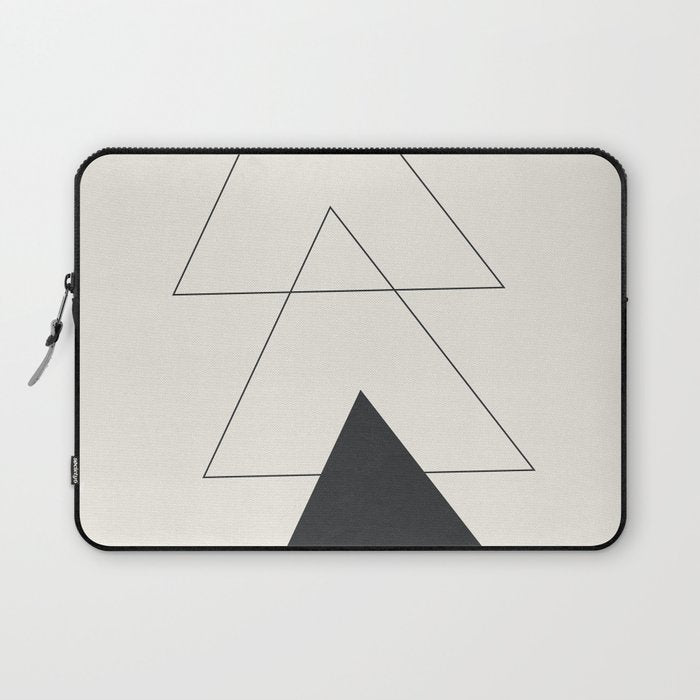 Minimal Geometric Art 02 Laptop Sleeve Gallery Image 1