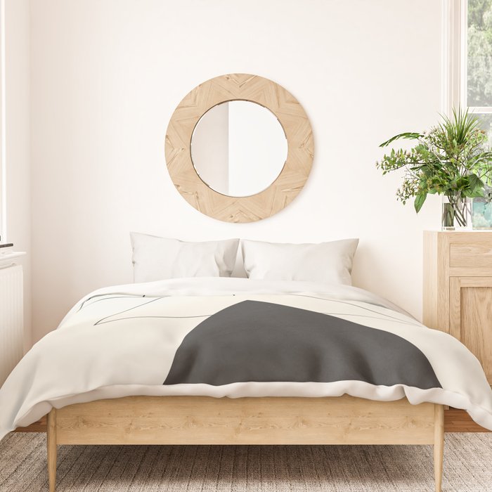 Minimal Geometric Art 02 Duvet Cover Gallery Image 3