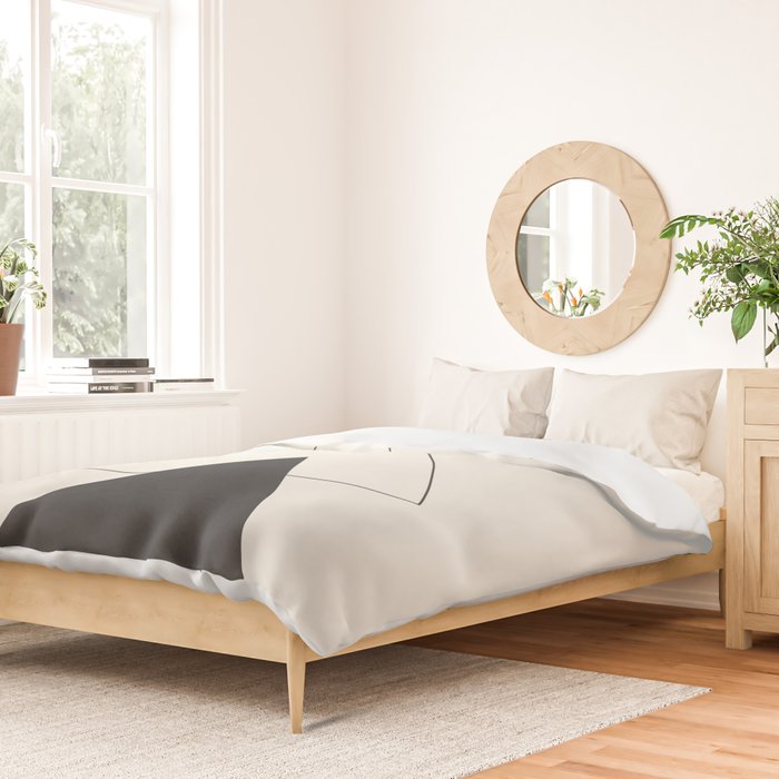Minimal Geometric Art 02 Duvet Cover Gallery Image 2