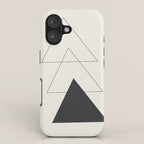Minimal Geometric Art 02 iPhone Case Gallery Image 1