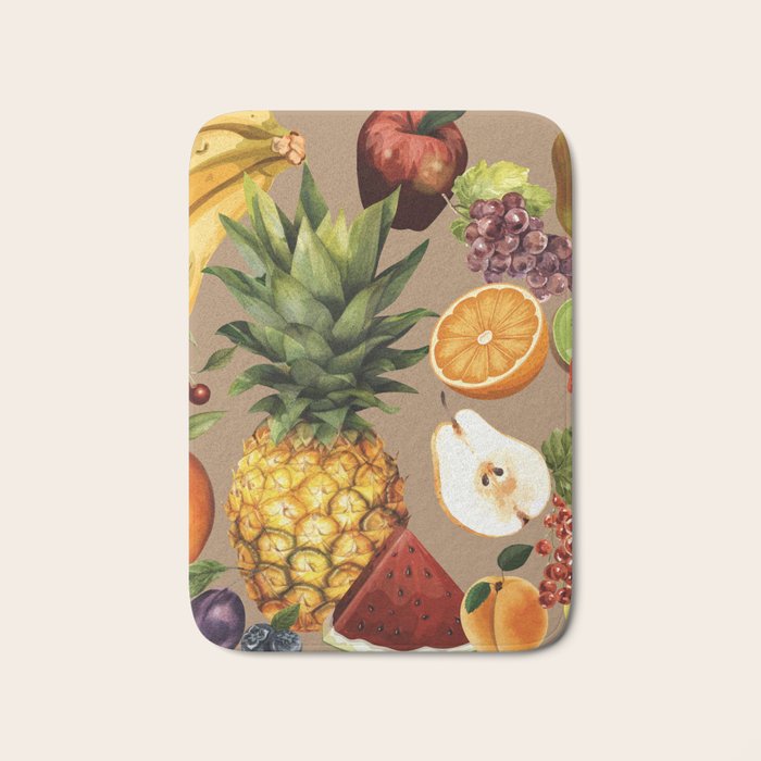 Fruits Botanical Art 2 Bath Mat Gallery Image 1