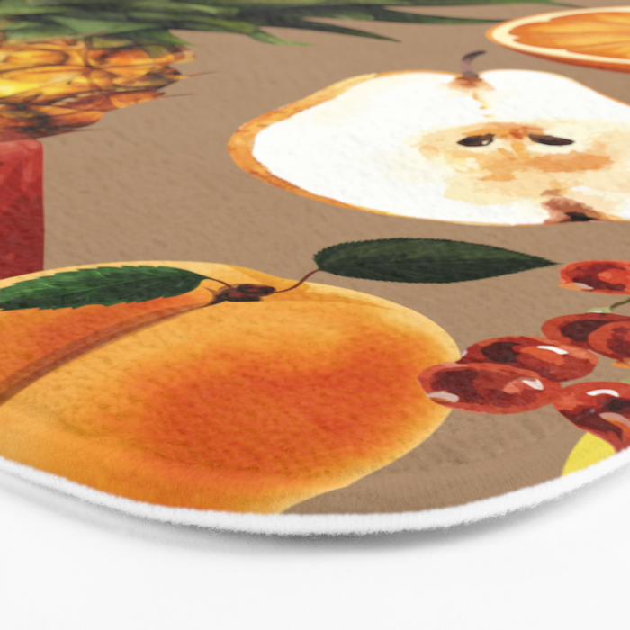 Fruits Botanical Art 2 Bath Mat Gallery Image 3