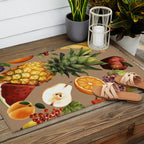 Fruits Botanical Art 2 Outdoor Rug Gallery Image 2
