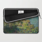 Fisherman's Cottage on the Cliffs at Varengeville Claude Monet Laptop Sleeve Gallery Image 2