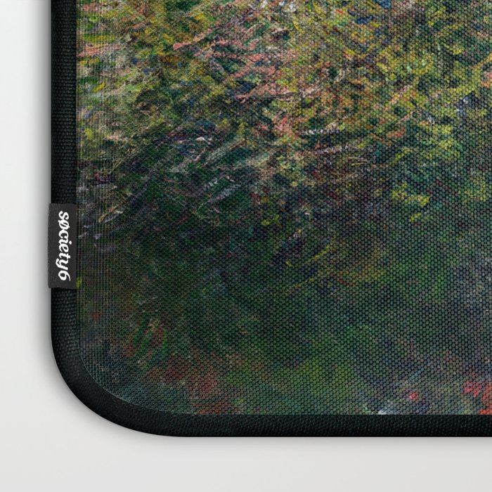 Fisherman's Cottage on the Cliffs at Varengeville Claude Monet Laptop Sleeve Gallery Image 3