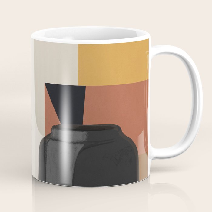 Abstract Art Vases 3 Coffee Mug Gallery Image 1