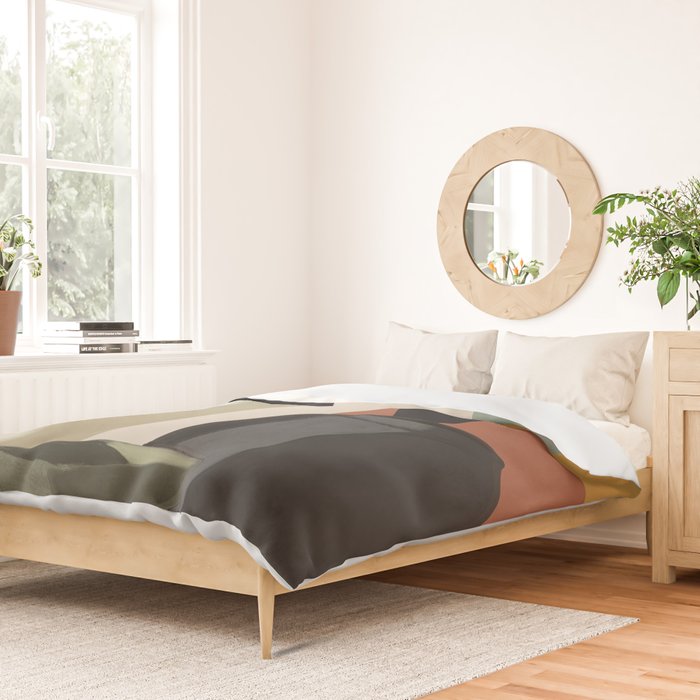 Abstract Art Vases 3 Duvet Cover Gallery Image 2