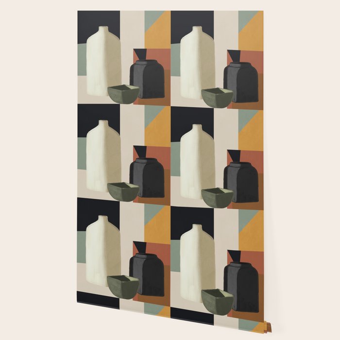 Abstract Art Vases 3 Wallpaper Gallery Image 2