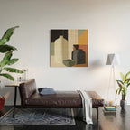 Abstract Art Vases 3 Wood Wall Art Gallery Image 2