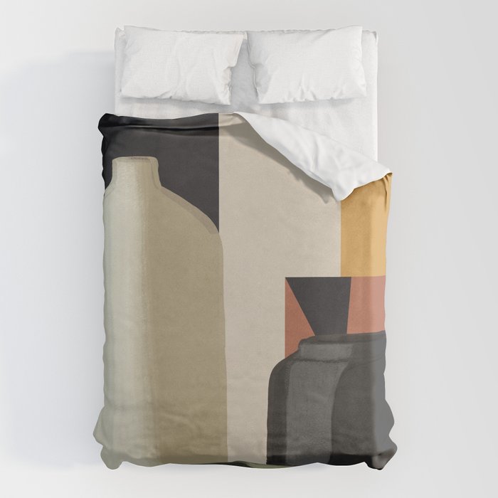 Abstract Art Vases 3 Duvet Cover Gallery Image 6