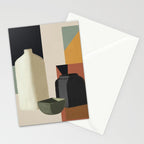 Abstract Art Vases 3 Stationery Card Gallery Image 2