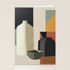 Abstract Art Vases 3 Stationery Card Gallery Image 2