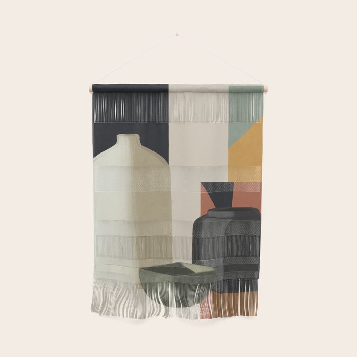 Abstract Art Vases 3 Wall Hanging Gallery Image 1