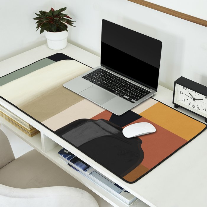 Abstract Art Vases 3 Desk Mat Gallery Image 2
