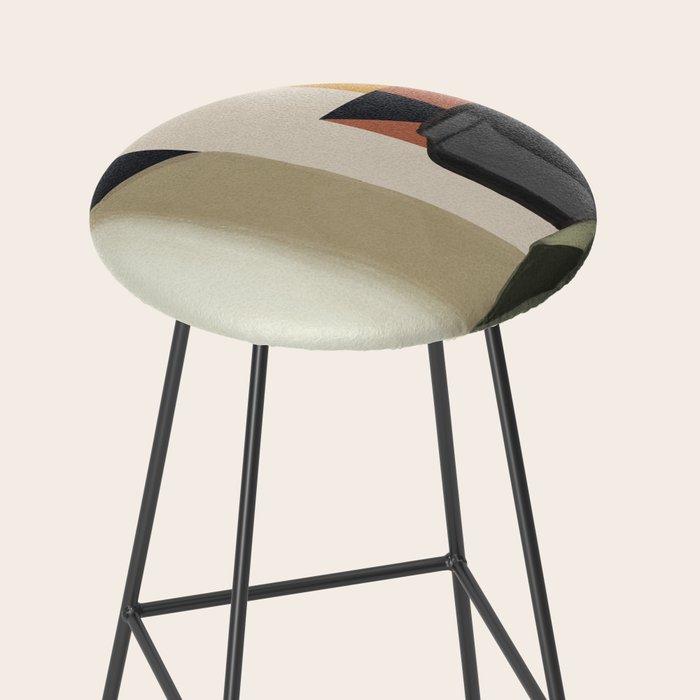 Abstract Art Vases 3 Stool Gallery Image 2