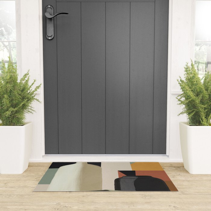 Abstract Art Vases 3 Welcome Mat Gallery Image 3
