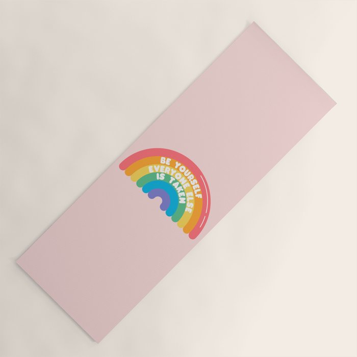 Be Yourself Everyone Yoga Mat Gallery Image 1