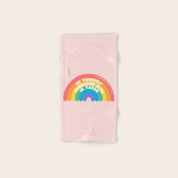 Be Yourself Everyone Bath Towel Gallery Image 1