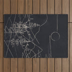 Minimalist Landscape 2 Outdoor Rug Gallery Image 1