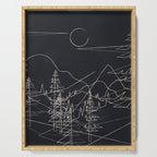 Minimalist Landscape 2 Serving Tray Gallery Image 1
