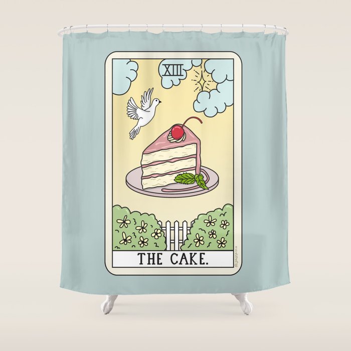 CAKE READING Shower Curtain Gallery Image 1