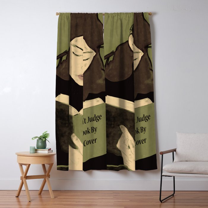 Donât Judge a Book By Its Cover 4 Window Curtain Gallery Image 5