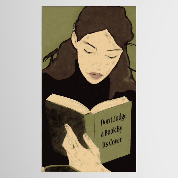 Donât Judge a Book By Its Cover 4 Tablecloth Gallery Image 2