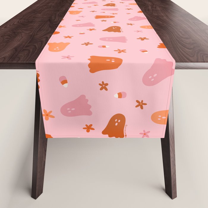 Fall Ghost Print Table Runner Gallery Image 1
