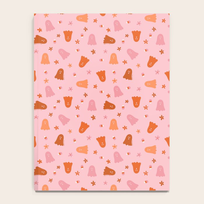 Fall Ghost Print Notebook Gallery Image 4