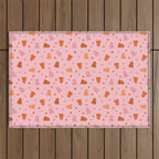 Fall Ghost Print Outdoor Rug Gallery Image 1