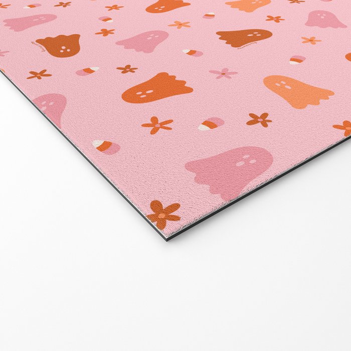 Fall Ghost Print Welcome Mat Gallery Image 2