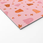 Fall Ghost Print Welcome Mat Gallery Image 2