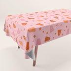 Fall Ghost Print Tablecloth Gallery Image 1